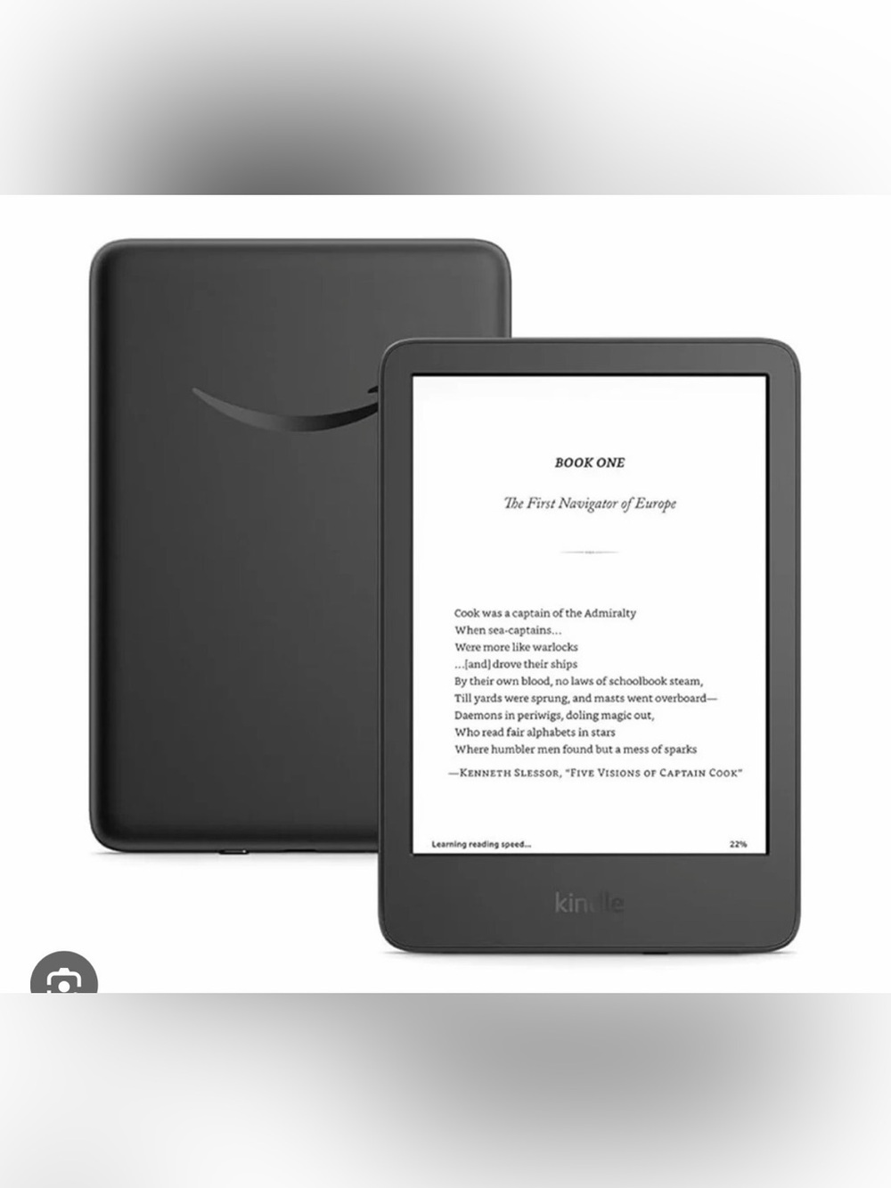 • Kindle • 11th Generation E-Book Reader Black, Purchased in 2024